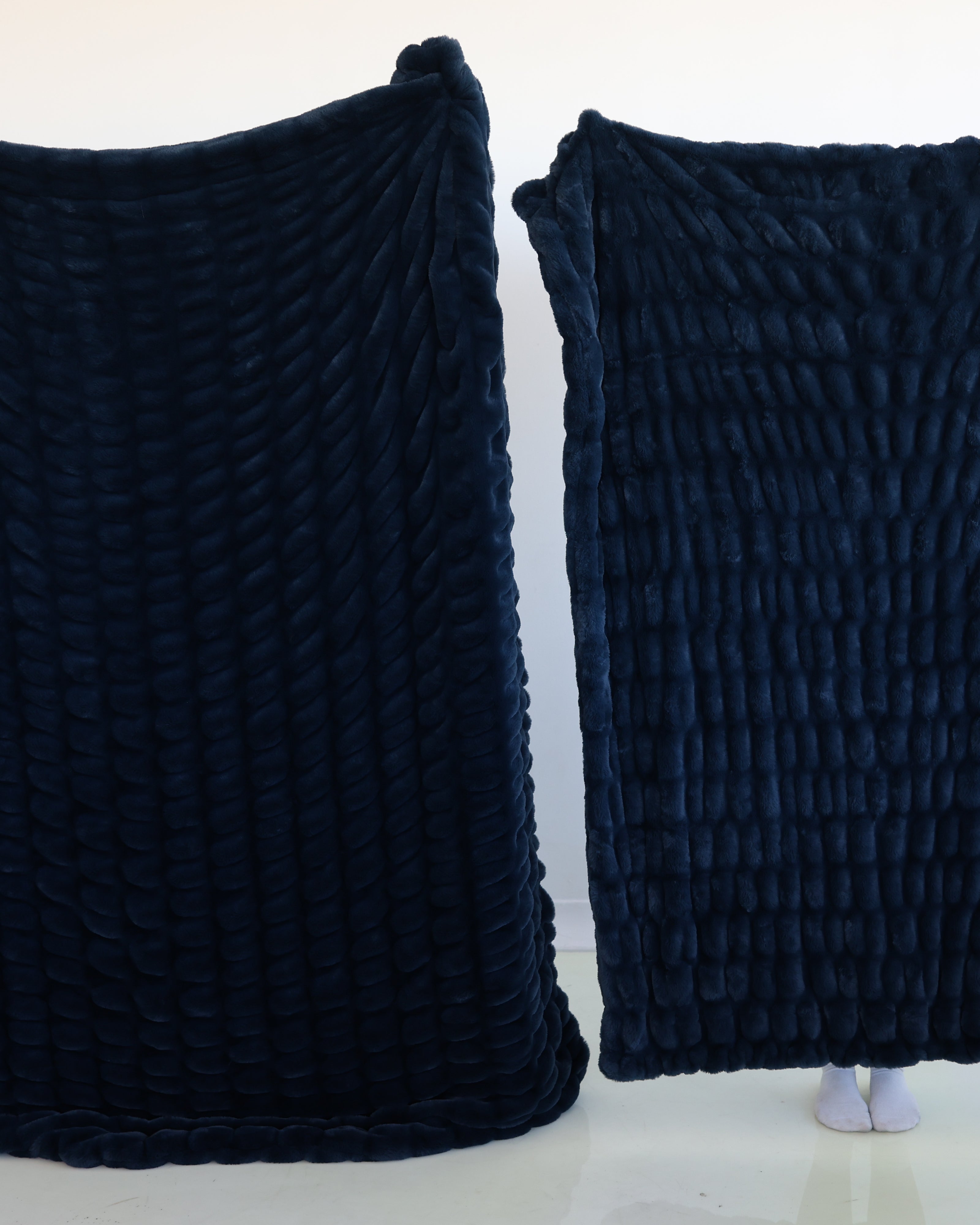 Navy Blue Blanket