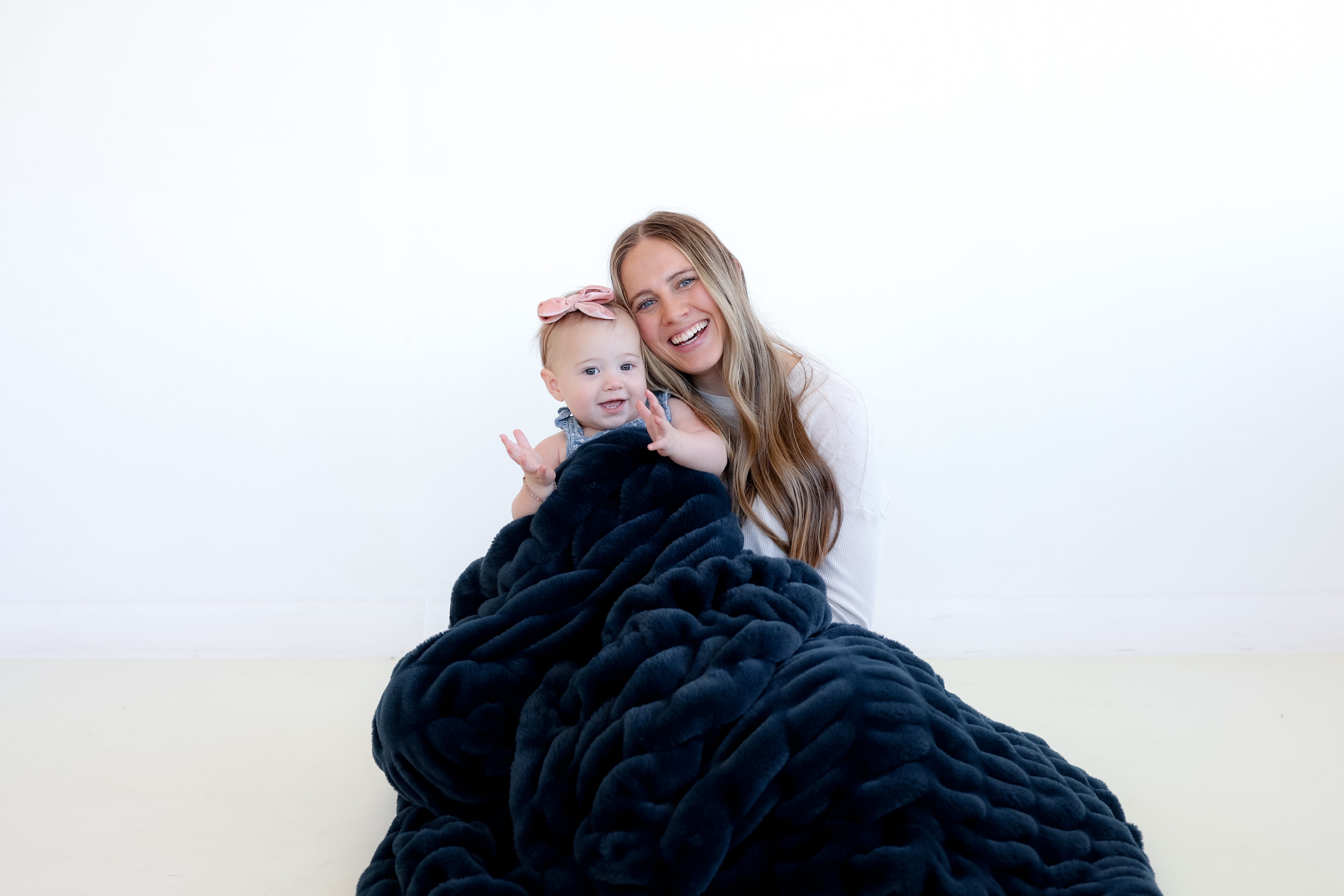 Navy Blue Blanket